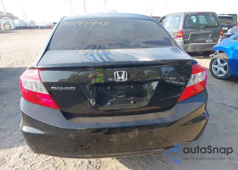 2012 Honda Civic Lx из США, поврежденный, VIN 19XFB2F52CE034262